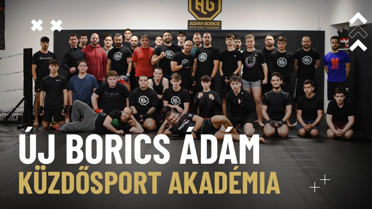 🔴 ÚJ MMA EDZŐTEREM EGERBEN | Borics Ádám Küzdősport Akadémia 🥊