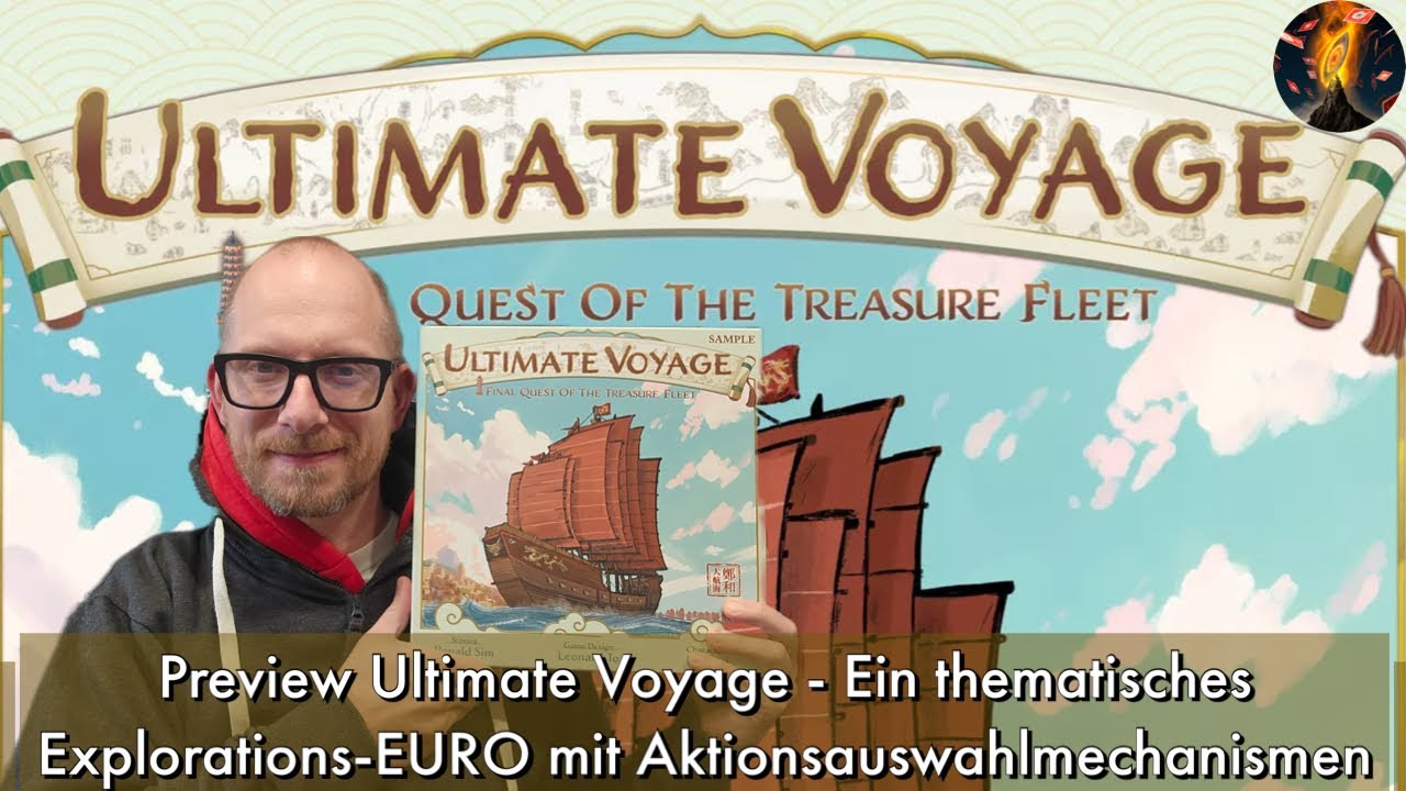 Preview Ultimate Voyage - Ein thematisches Explorations-EURO mit Aktionsauswahlmechanismen
