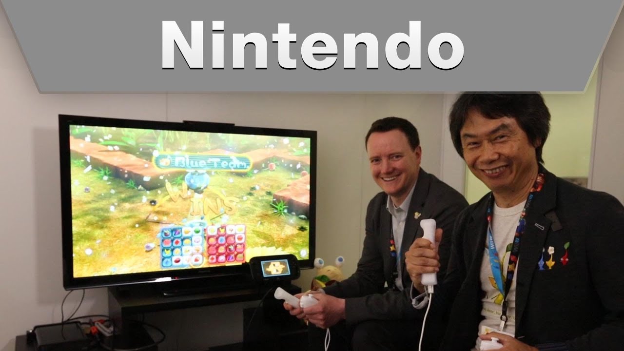 Shigeru Miyamoto Pikmin 3 Bingo Battle