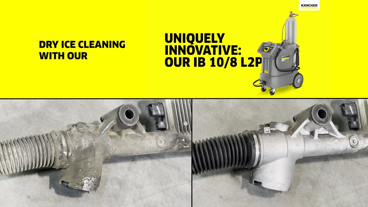 Karcher dry ice cleaner IB 10/8 L2P cleaning automotive