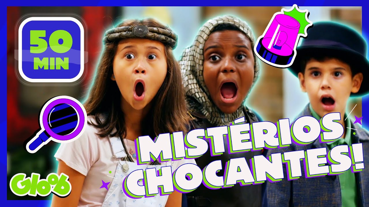 QUASE 1 HORA DE MIST&Eacute;RIOS COM O D.P.A. | MARATONA INVESTIGATIVA | D.P.A. 16&ordf; TEMPORADA | Mundo Gloob