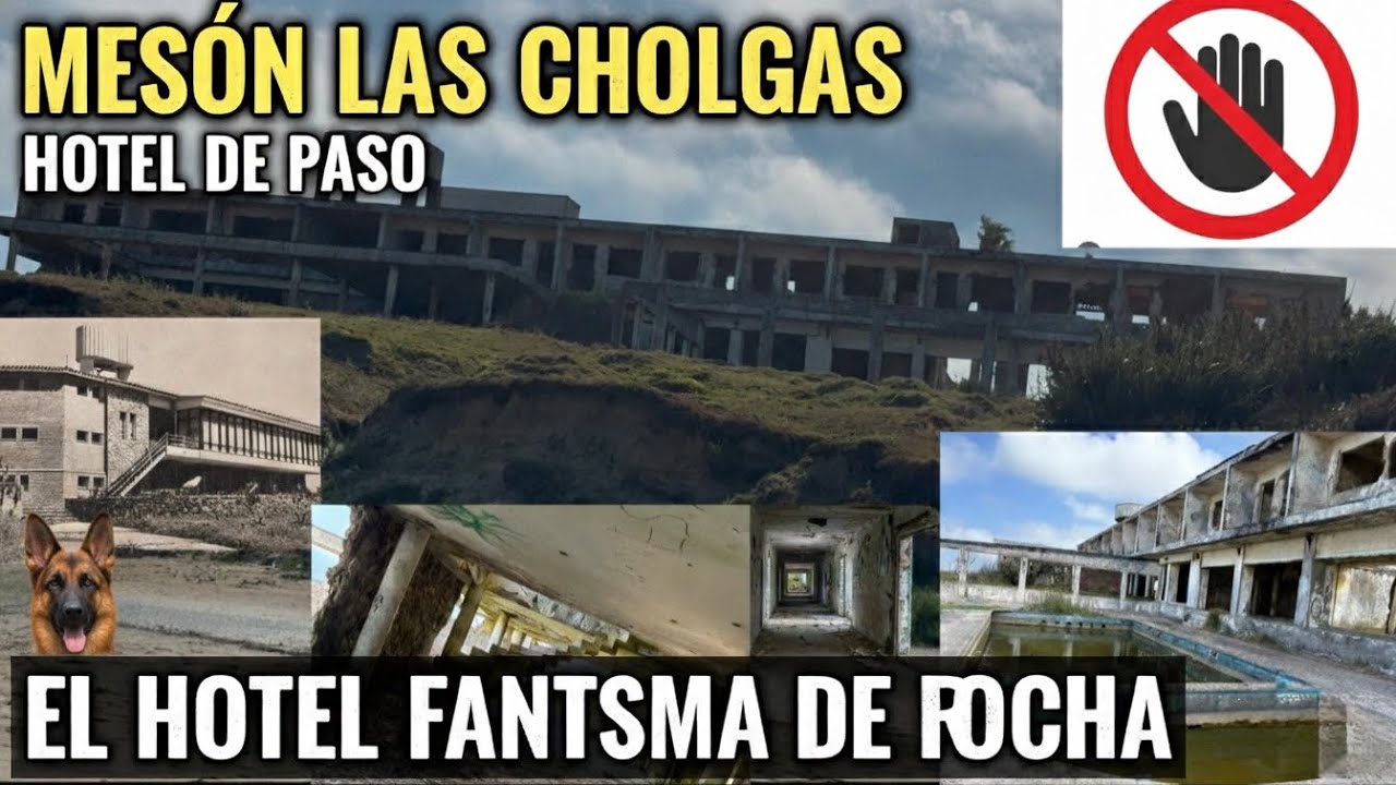Entramos al hotel que el mar se llevó: Mesón las Cholgas (Rocha) Uruguay.
