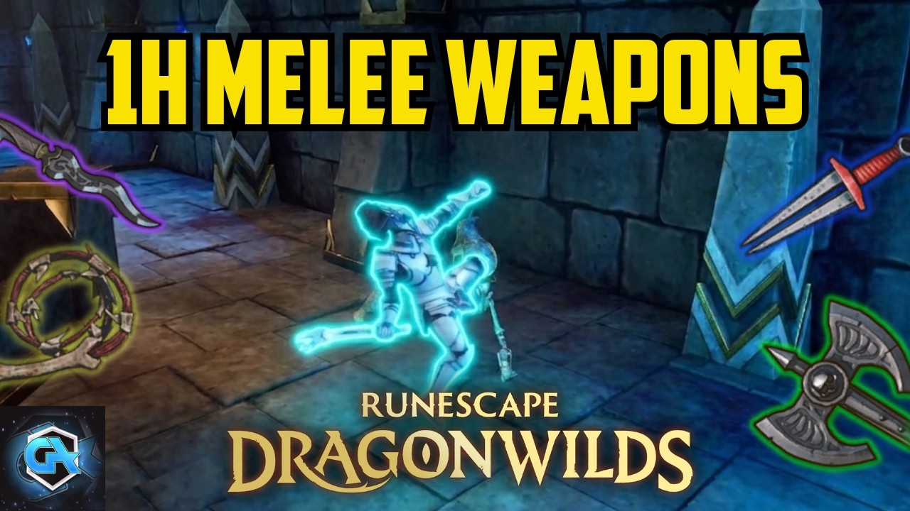 Как разблокировать ВСЁ одноручное оружие ближнего боя в Runescape Dragonwilds