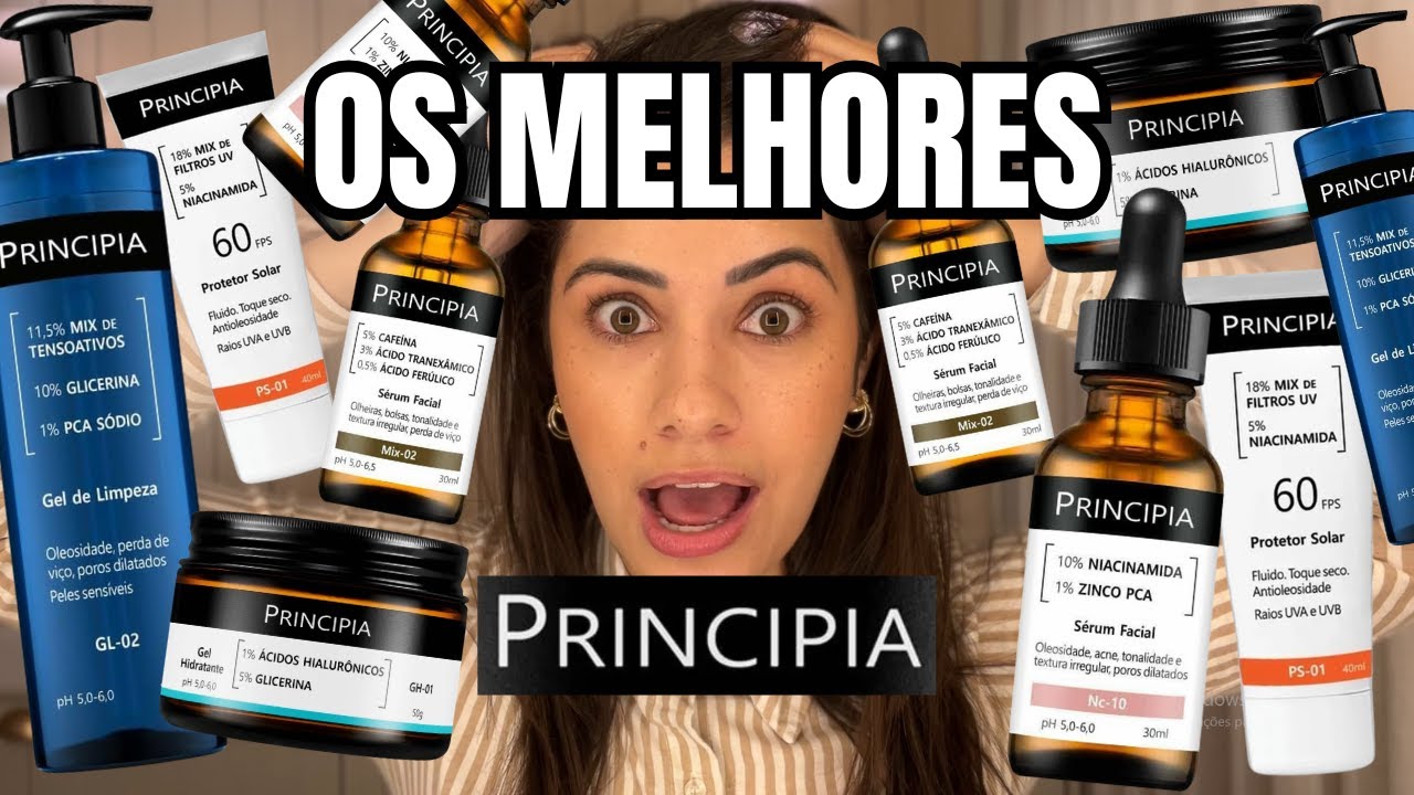 Meu TOP 5 da Principia: Os Melhores Produtos para Sua Rotina de Skincare!