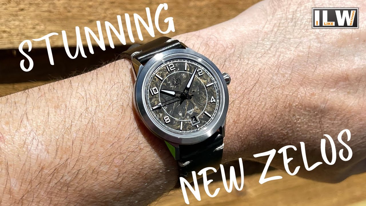 THE NEW ZELOS COMET IS A STUNNING MEN'S DRESS WATCH (PRICE UNCONFIRMED)