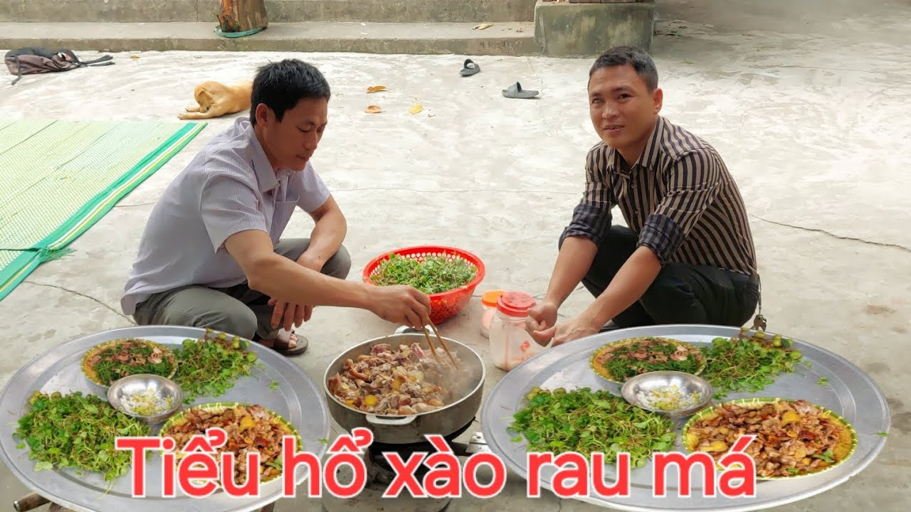 Tiểu H.ổ X&agrave;o Riềng.L&ograve;ng M.&egrave;o X&agrave;o Rau M&aacute; Rất Ngon | Biển Nguyễn ngọc 