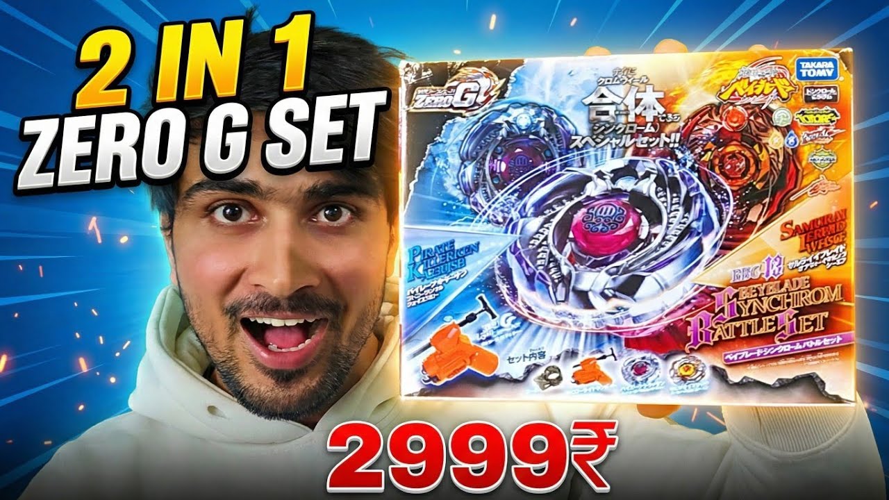 2999₹ 2 Beyblade Zero G Set Unboxing And Review