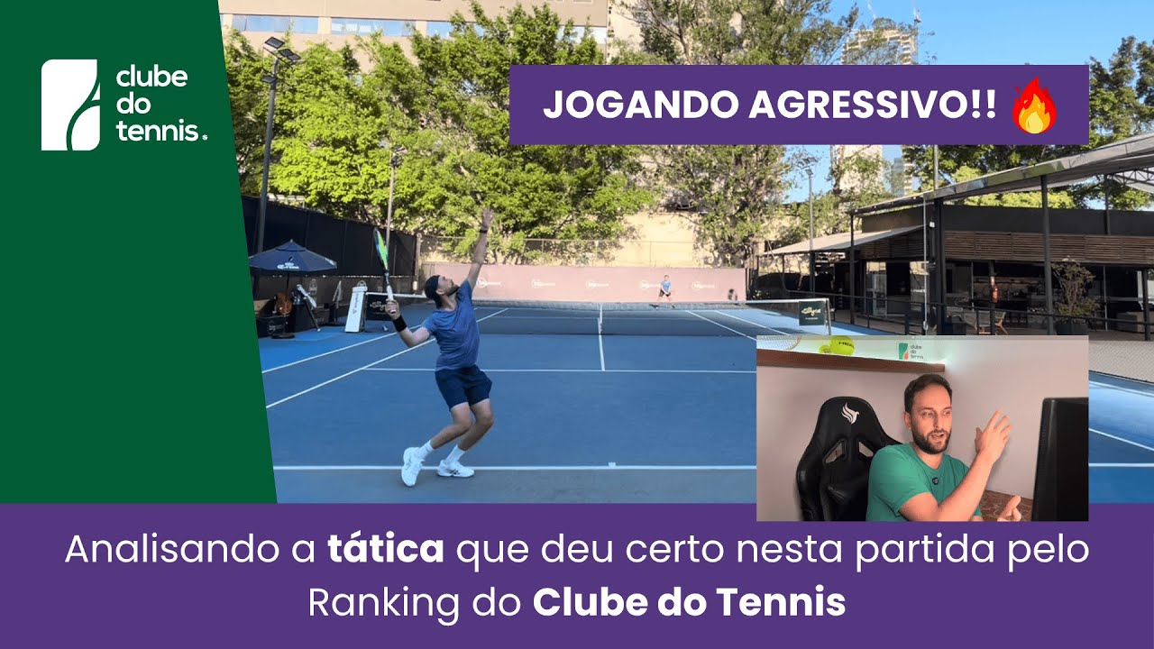 PARTIDA INSANA PELO CLUBE DO TENNIS COM ESTRATÉGIA QUE DEU CERTO!