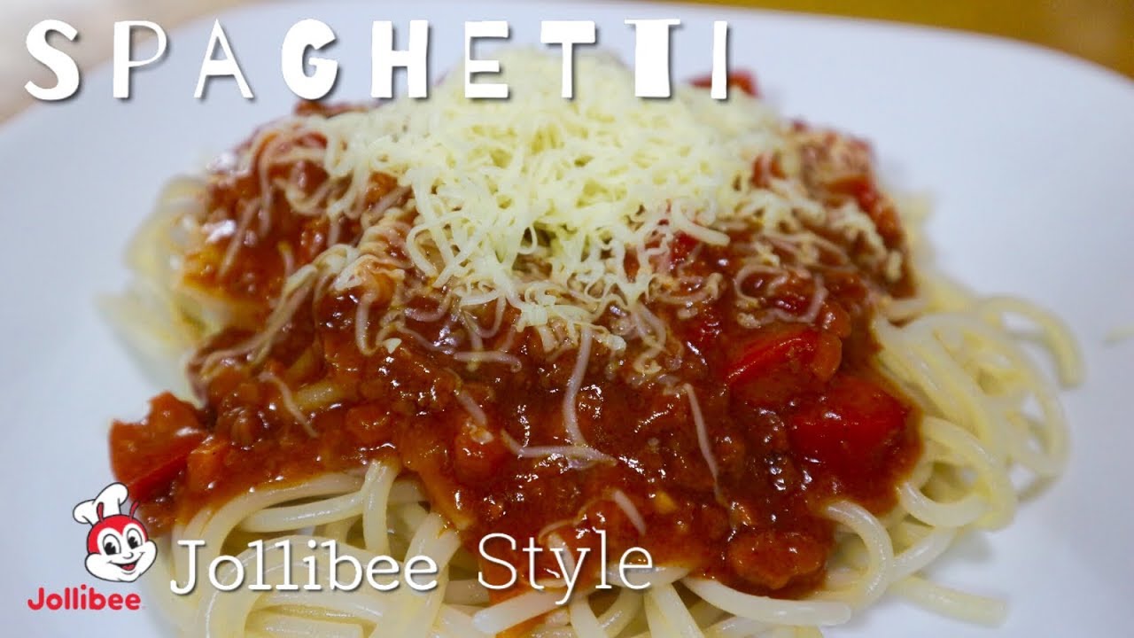 How To Cook Jollibee Style Spaghetti Sauce | Sweet Style Spaghetti