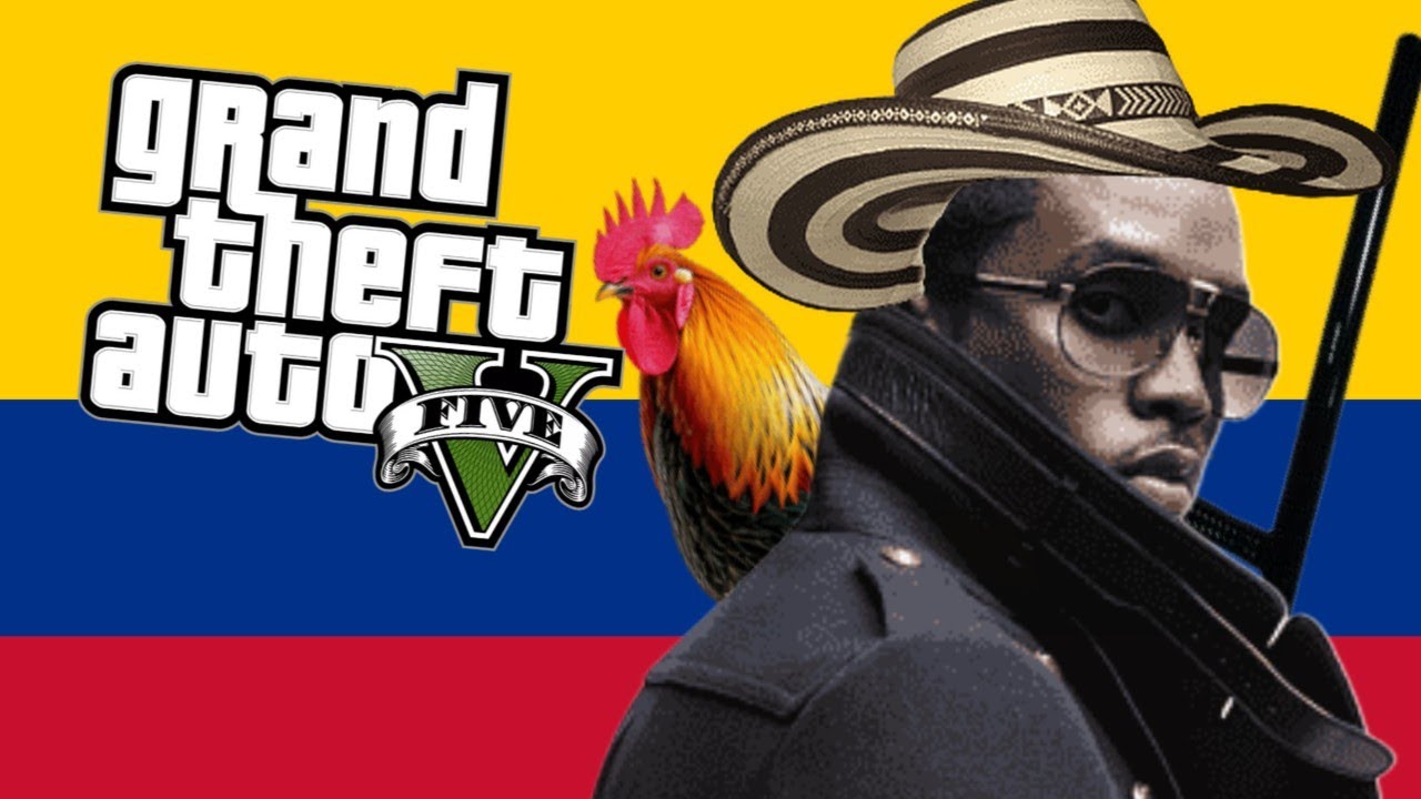 COLOMBIANOS JUGANDO GTAV 16.0