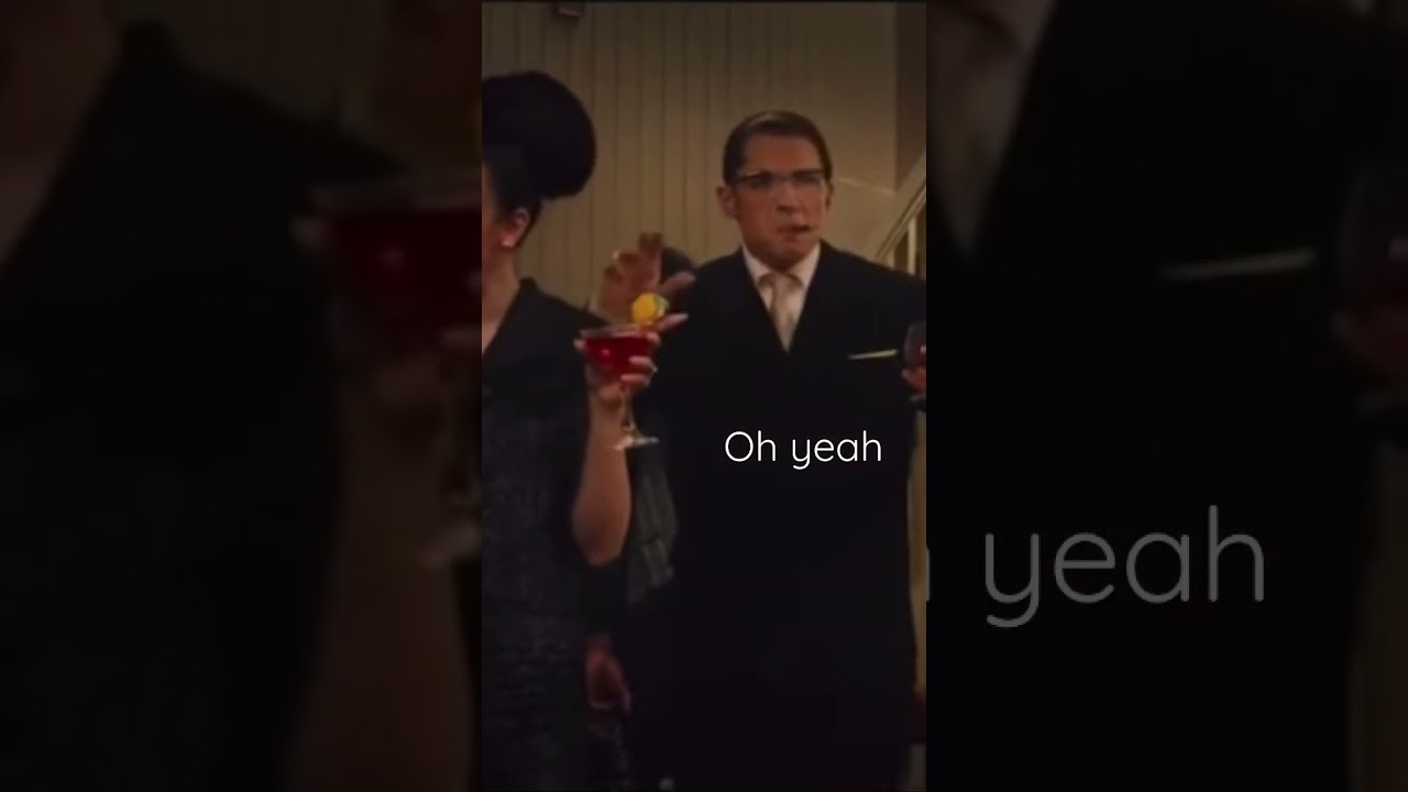 Legend. Tom hardy dance scene meme. #tomhardy #legend #vibes #glorious #myjam #edm #dj #love #funny