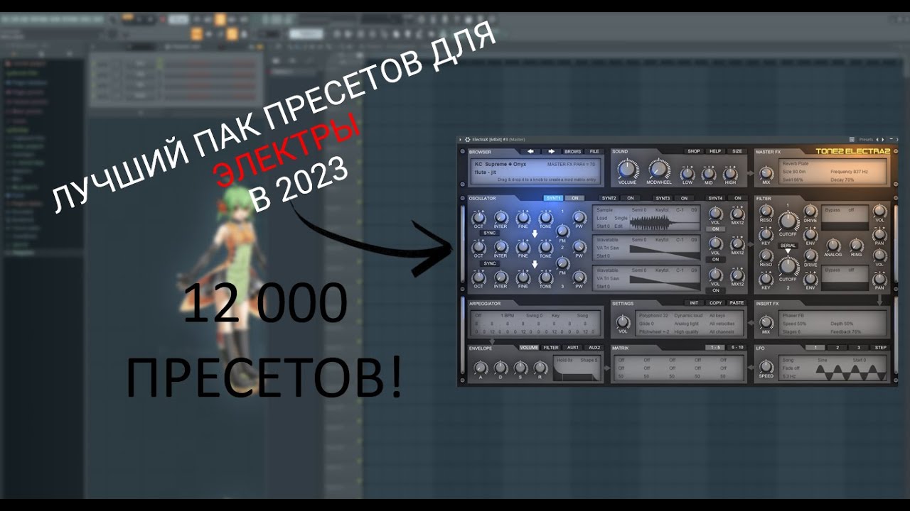 ЛУЧШИЙ ПАК ИЗ 12 000 ПРЕСЕТОВ ДЛЯ ЭЛЕКТРЫ В 2023 ГОДУ | FL STUDIO 20 | electrax bank | PRESETS