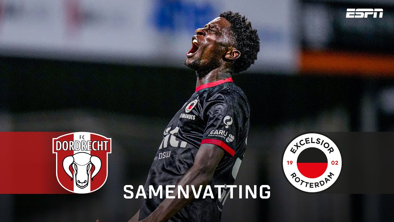 👏 GOEDE start EXCELSIOR met HECTISCHE SLOTFASE 🥵 | Samenvatting FC Dordrecht - Excelsior