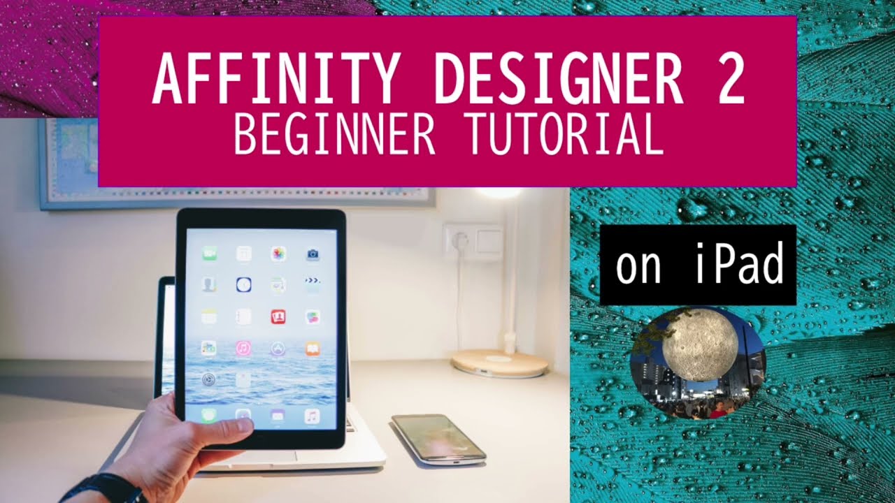 Affinity Designer 2 Beginner Tutorial on iPad