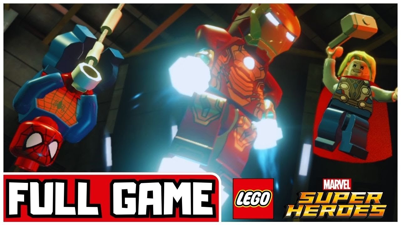 LEGO MARVEL SUPER HEROES Gameplay Walkthrough FULL GAME | No Commentary Playthrough
