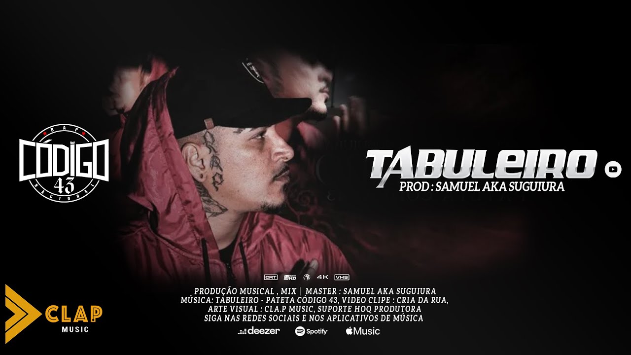 pateta código 43 - Tabuleiro  ( Video Clipe )