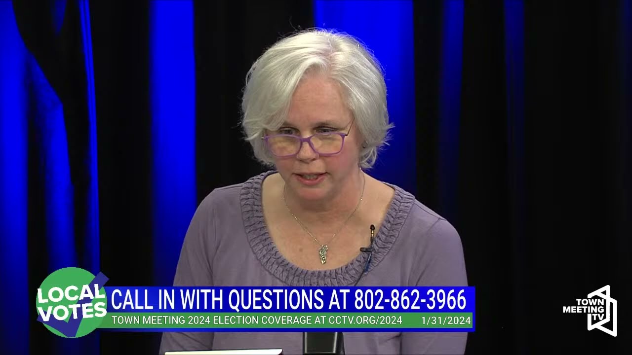 Burlington Mayoral Candidate Forum - 1/31/2024