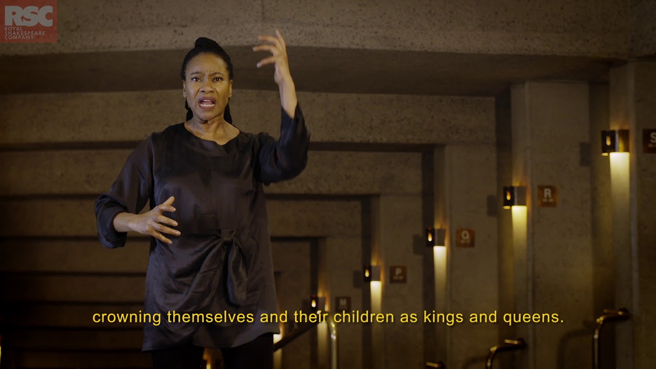 BSL Synopsis | Antony & Cleopatra | Royal Shakespeare Company