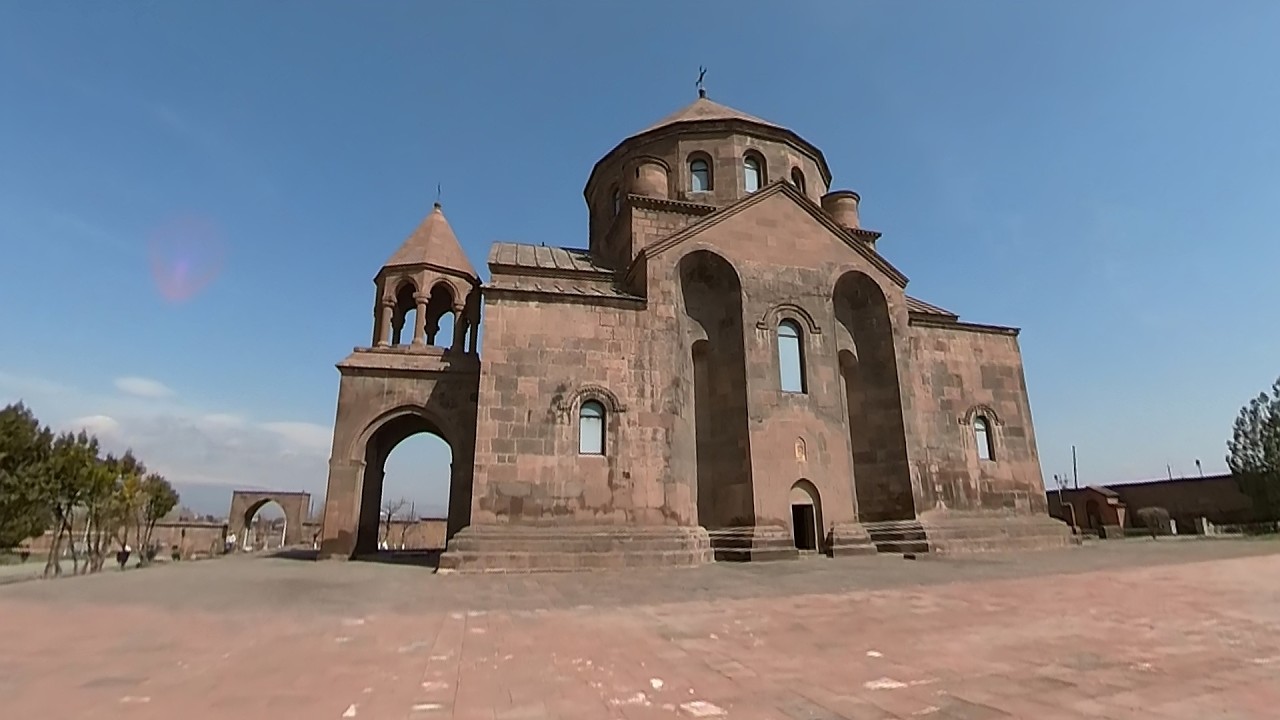 Immersive 360 Tour of Saint Hripsime Church in Echmiadzin, Armenia