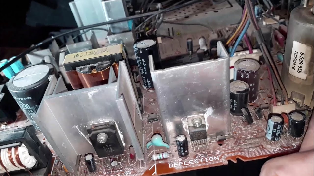 Sounds like Dadas stops sony crt tv No image sounds? ( sinhala )