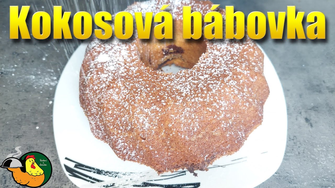 Hrnková kokosová bábovka