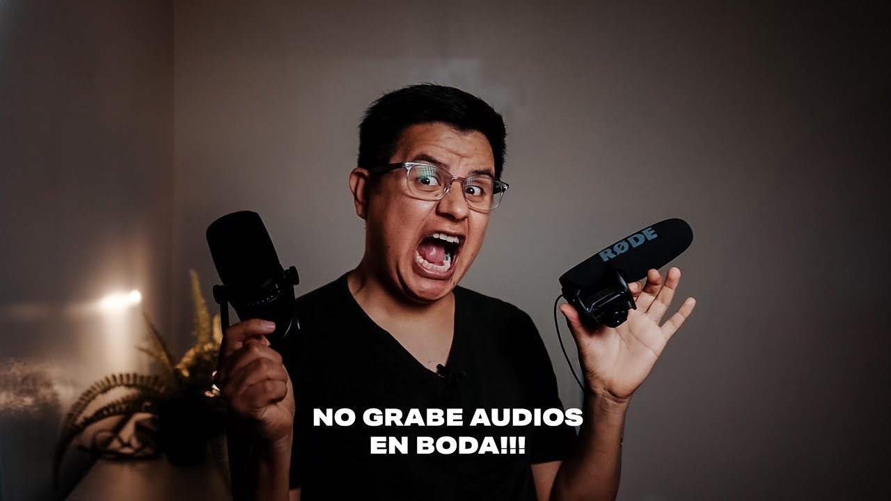 como grabar audios de bodas