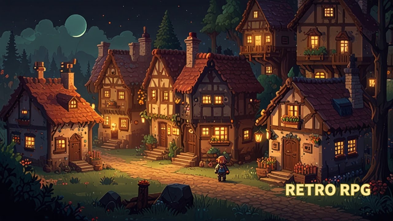 For 80s & 90s Gamers – 8bit RPG Study Music for Work & Creative Tasks｜Nostalgic Game Vibes