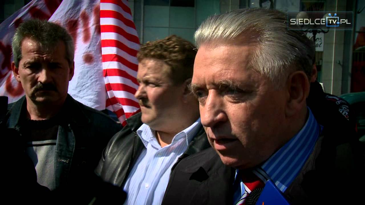 Andrzej Lepper - wywiad - strajk