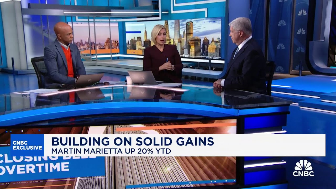 Martin Marietta CEO Ward Nye on impact of incoming administration on existing government investments