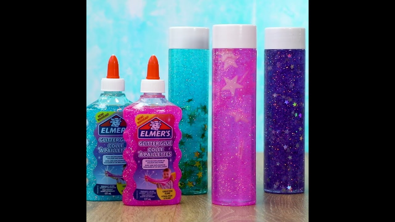 ELMER&acute;S Sensory Glitter Bottles - create and enjoy your own calming sensory experience!