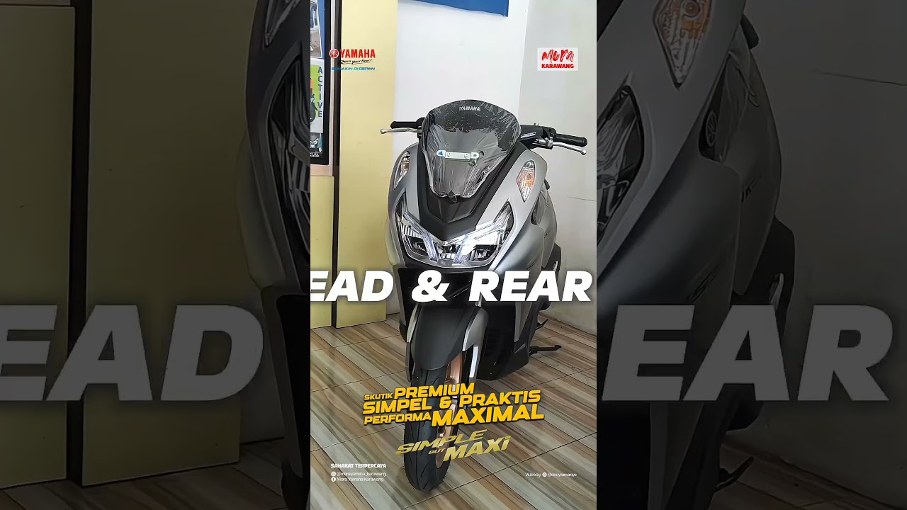 LEXI LX 155 S, skutik premium, simpel & praktis performa maximal. #lexilx155 #maxiyamaha
