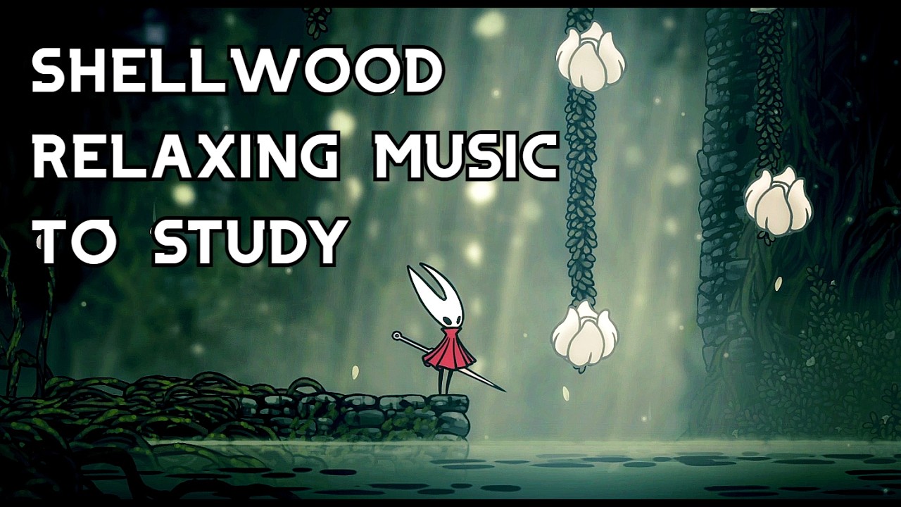 SILKSONG - SHELLWOOD - Relaxing Ambience to Study - 1 HOUR - Soft Version