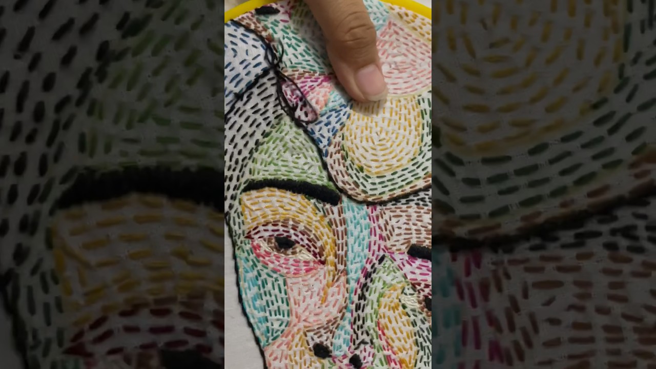 Kantha Unique design |#embroidery #tutorial #shorts #explore #fyp #viral #handwork #couplegoals #yt