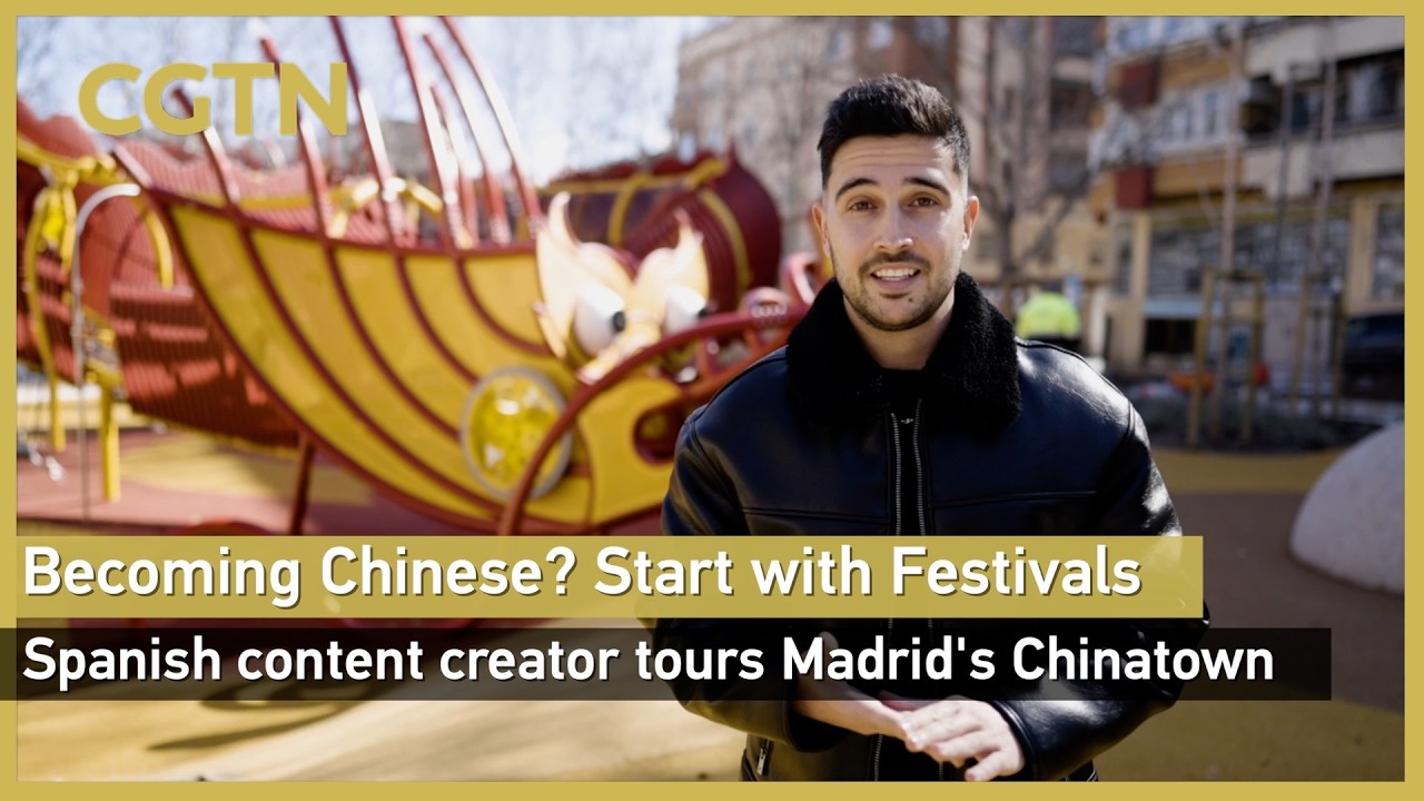 Becoming Chinese? Start with Festivals: Spanish content creator tours Madrid's Chinatown