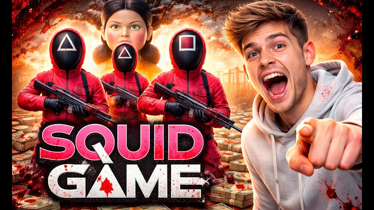 Squid Game Only One Can Win 🏆  #6 LIVE STREAM | JaTiN PlaYZzz