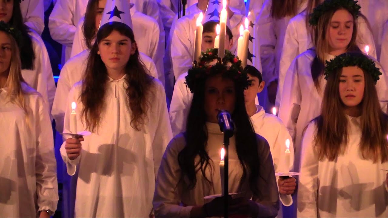 Alfred Dalinskolans Luciakonsert 2015