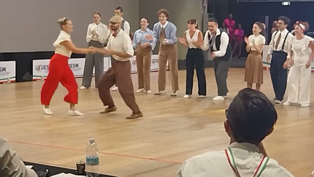 Campionato Italiano di Boogie Woogie a Rimini 2025 - finale Boogie fast della Categoria Main Class 