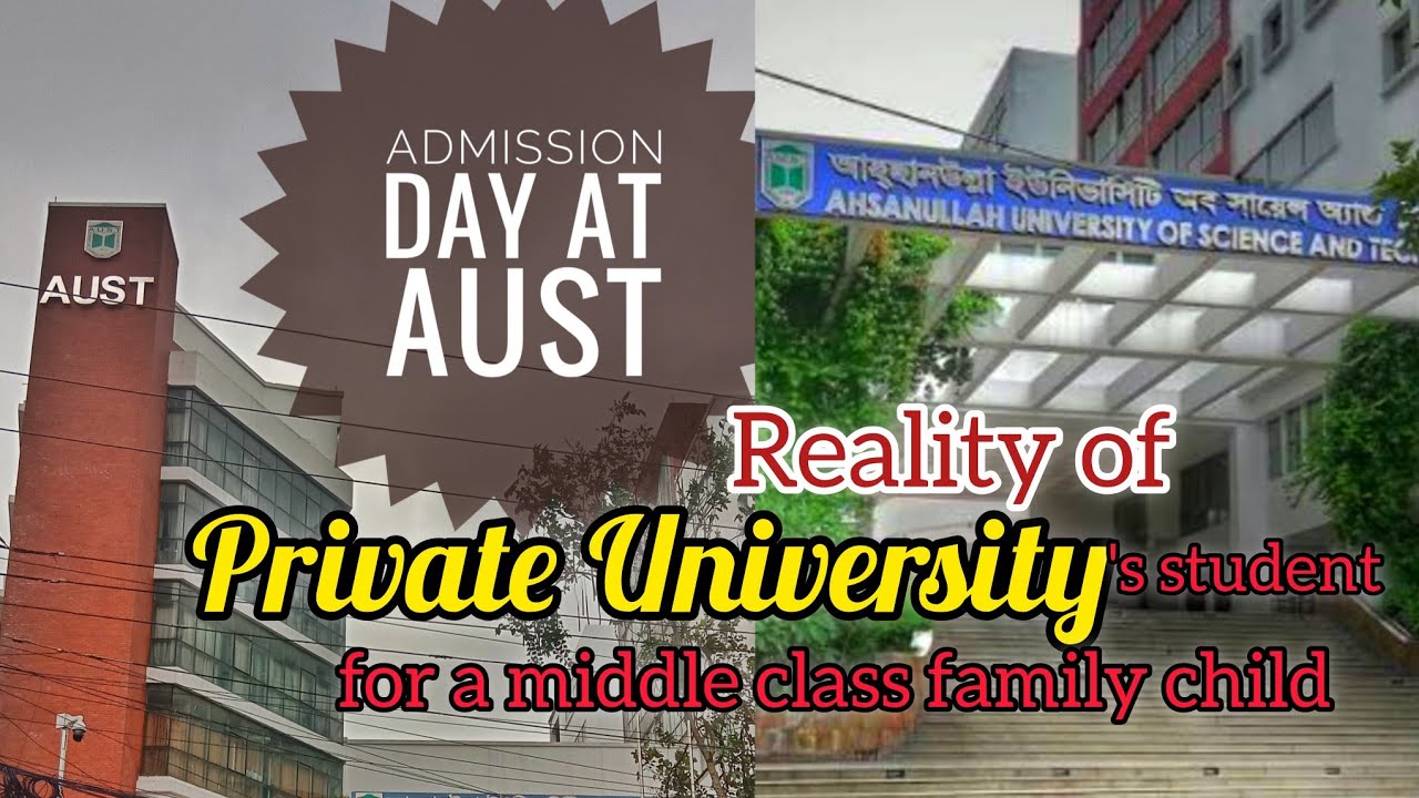 Private University student reality! - Admission  Day at AUST! 🤍