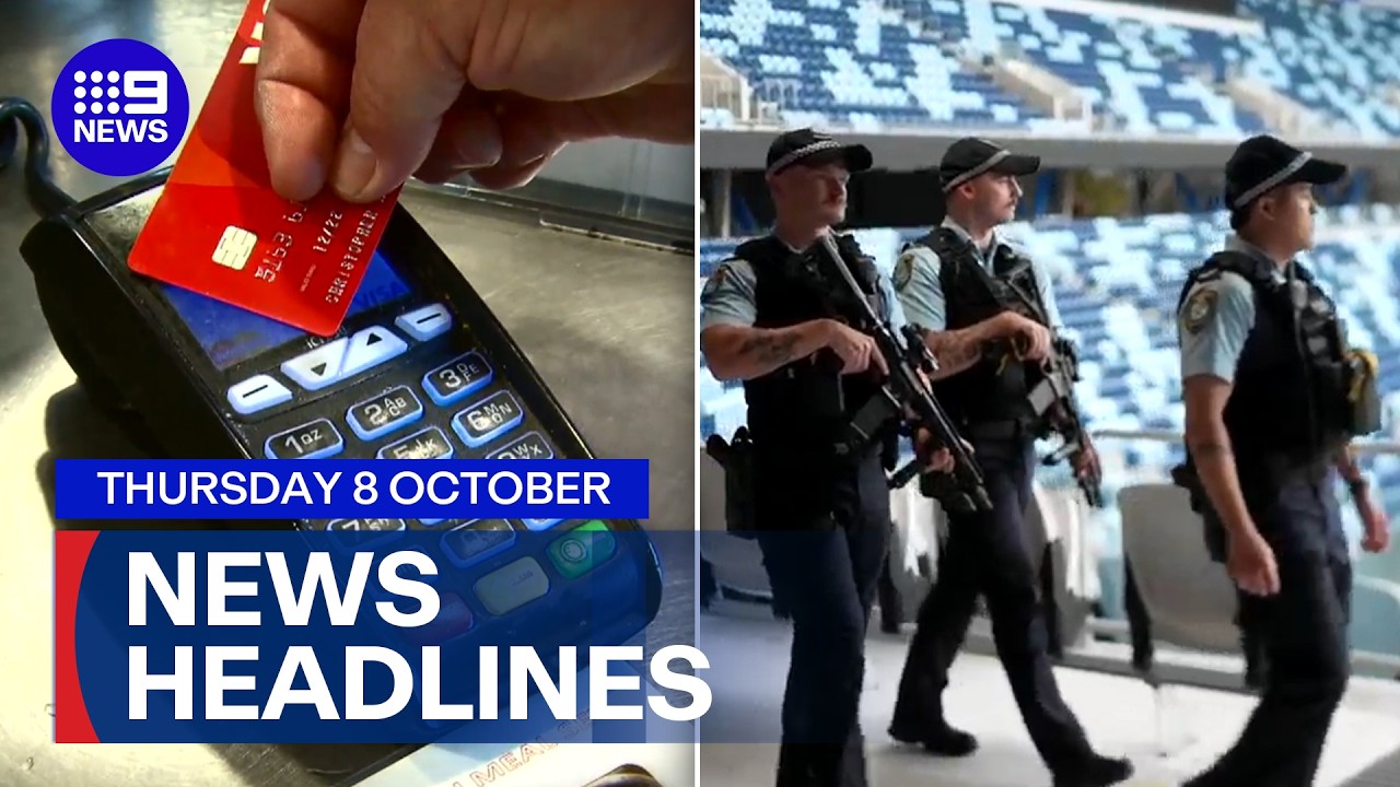 Growing backlash over ATO's credit card ban; New armed police squad | 9 News Australia