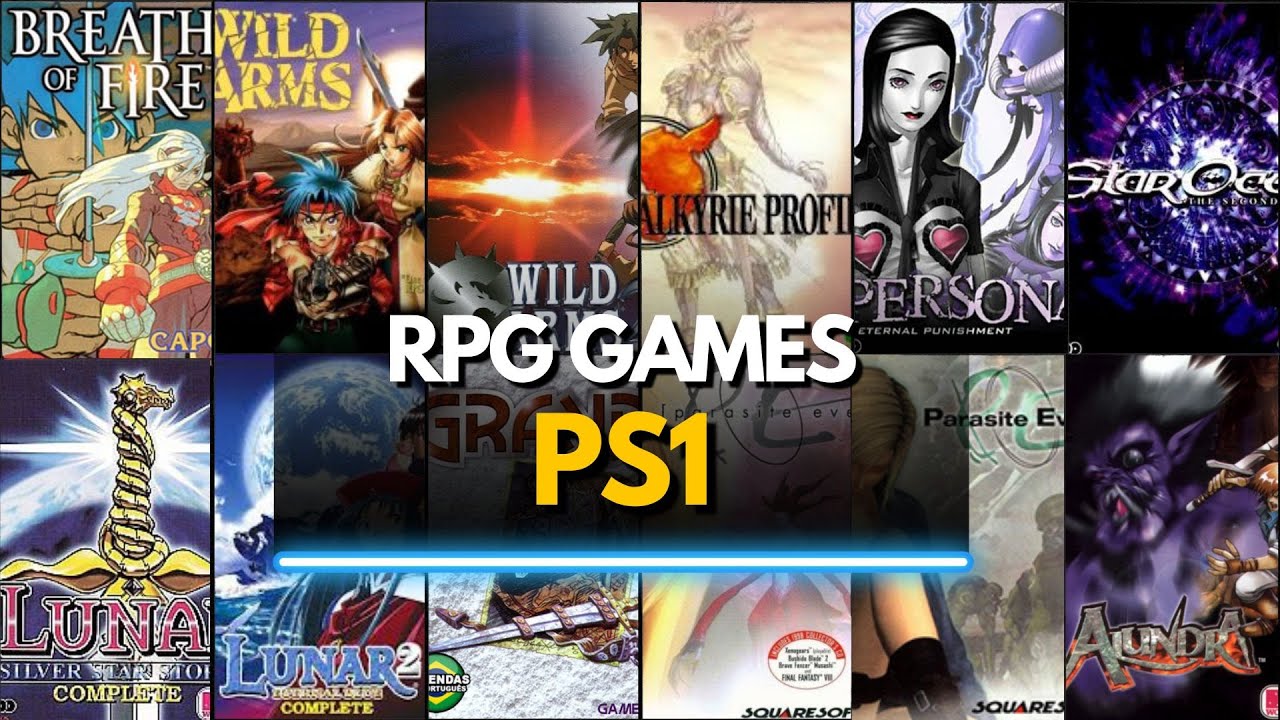 TOP 50 Best RPG games on PS1 of ALL Time
