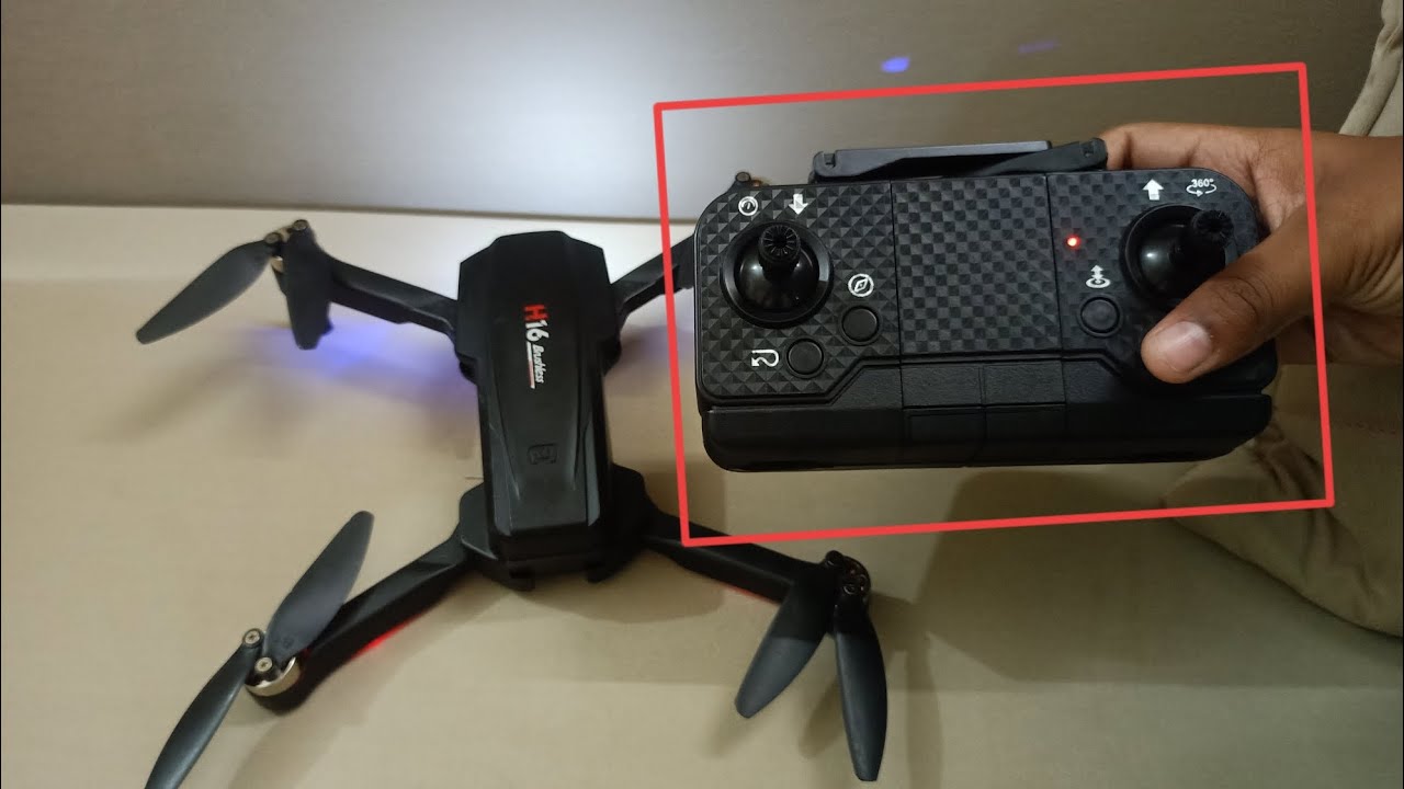 H16 drone button controls description video