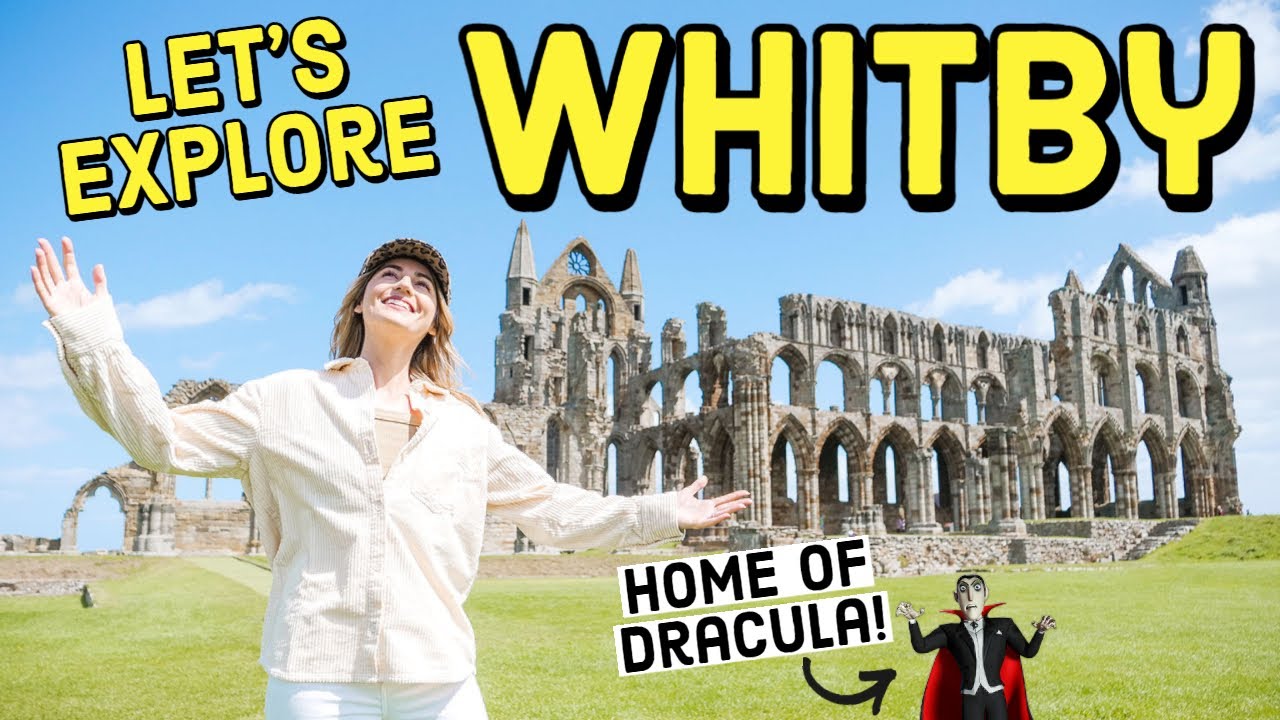 Whitby Abbey Tour - It's BEAUTIFUL! Whitby, England Travel Vlog