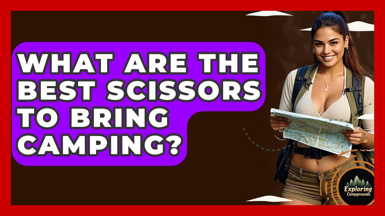 What Are The Best Scissors To Bring Camping? - Exploring Campgrounds