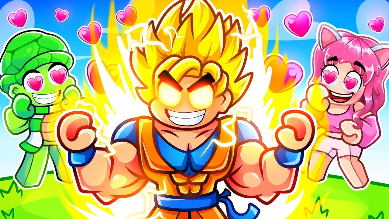 I Spent $1,000,000 To Become GOKU In Roblox GYM LEAGUE!