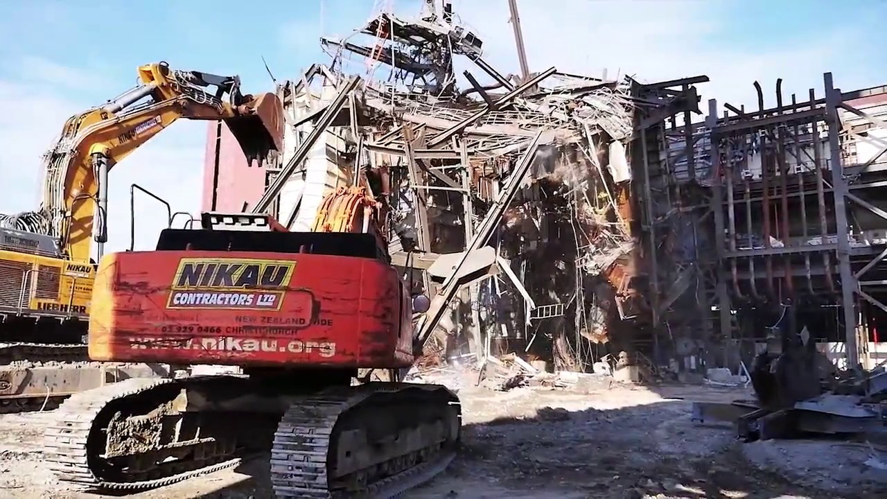 Nikau Contractors Demolition New Plymouth Powerstation