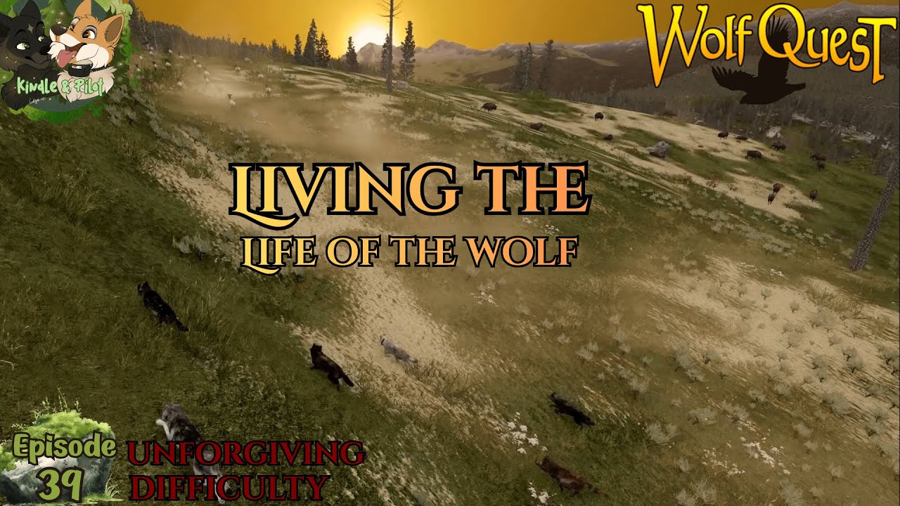 Through The Eyes Of The Wolf | S1 Ep 39 Floodwater Pack Legacy | Wolfquest AE