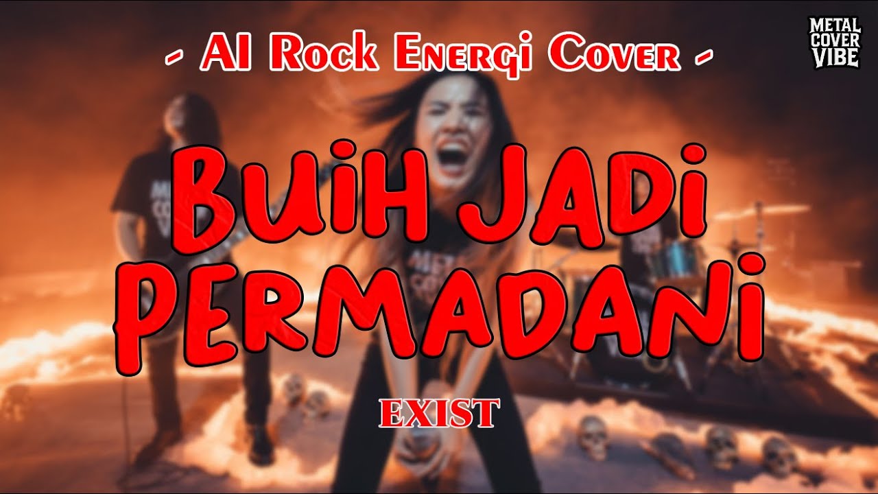 Exist - Buih Jadi Permadani (AI Rock Energi Cover)