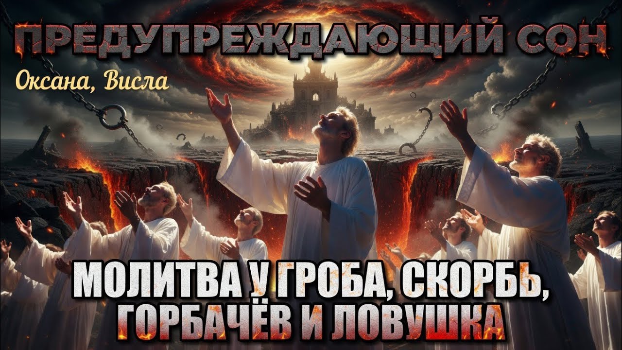 ПРЕДУПРЕЖДАЮЩИЙ СОН: МОЛИТВА У ГРОБА, СКОРБЬ, ГОРБАЧЁВ И ЛОВУШКА. Оксана, Висла