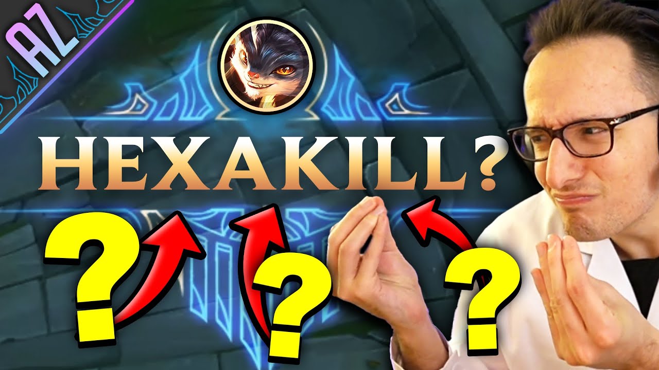 RUMBLE MID - ADDIRITTURA HEXAKILL??? - AZ PENTAKILL CHALLENGE