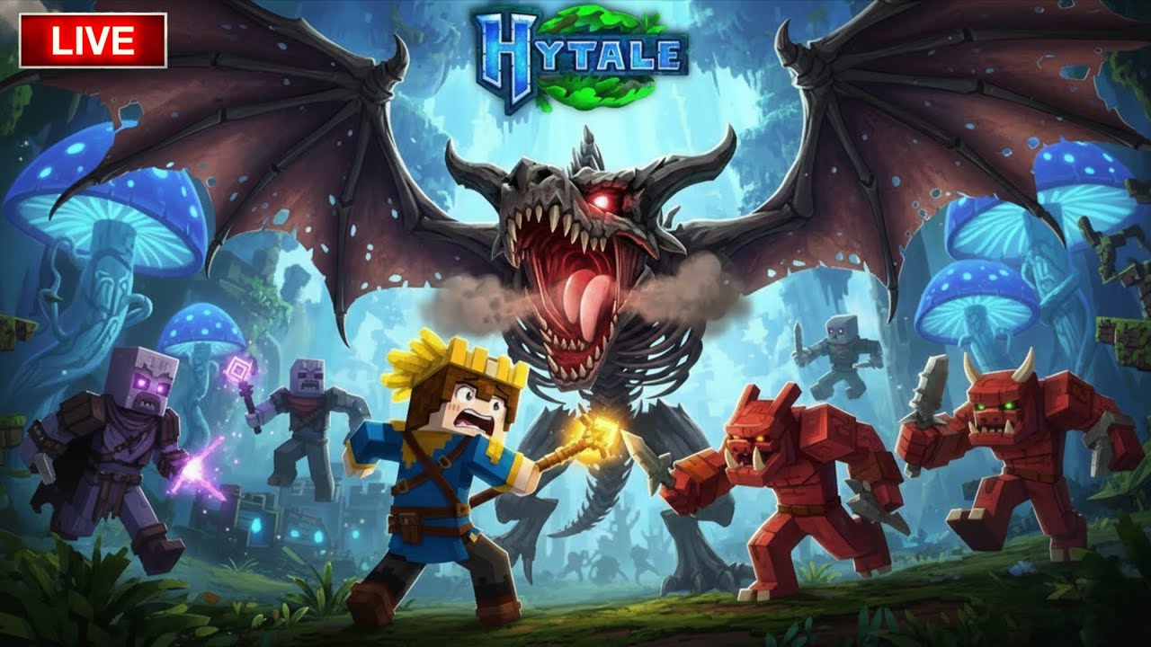 Hytale Home Building LIVE!🔥HYTALE LIVE